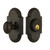 Nostalgic Warehouse - Cottage Plate Single Cylinder Deadbolt in Oil-Rubbed Bronze - COTCOT - 713186 - 2 3/8" Backset