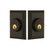 Nostalgic Warehouse - New York Plate Double Cylinder Deadbolt in Oil-Rubbed Bronze - NYKNYK - 733285 - 2 3/8" Backset