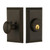 Nostalgic Warehouse - Studio Plate Single Cylinder Deadbolt in Oil Rubbed Bronze - STUSTU - 719088 - 2 3/4" Backset