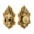 Nostalgic Warehouse - Victorian Plate Single Cylinder Deadbolt in Polished Brass - VICVIC - 719101 - 2 3/4" Backset