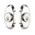 Nostalgic Warehouse - Cottage Plate Double Cylinder Deadbolt in Bright Chrome - COTCOT - 719128 - 2 3/4" Backset