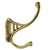 Nostalgic Warehouse - Classic Coat Hook in Unlacquered Brass - CHKCLS - 701735
