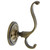 Nostalgic Warehouse - Plain Coat Hook in Antique Brass - CHKPLN - 702228