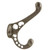 Nostalgic Warehouse - Victorian Coat Hook in Satin Nickel - CHKVIC - 702227