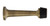Nostalgic Warehouse - Rubber Tipped Door Stop in Antique Brass - DSTCLS - 719350