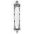 Nostalgic Warehouse - Louis Pushplate in Bright Chrome - PSHLOU - 719354
