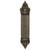 Nostalgic Warehouse - New Orleans Pushplate in Antique Pewter - PSHNO - 719363