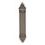 Nostalgic Warehouse - New Orleans Pushplate in Satin Nickel - PSHNO - 719366