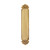 Nostalgic Warehouse - San Francisco Pushplate in Polished Brass - PSHSFR - 701040