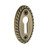 Nostalgic Warehouse - Rope Keyhole Cover in Antique Brass - KHLROP - 701346