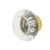 Nostalgic Warehouse - Round Clear Crystal 1 3/8" Cabinet Knob in Polished Brass - CKB-RCC - 750004