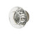 Nostalgic Warehouse - Round Clear Crystal 1 3/8" Cabinet Knob in Satin Nickel - CKB-RCC - 750006