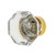 Nostalgic Warehouse - Waldorf Crystal 1 3/8" Cabinet Knob in Polished Brass - CKB-WAL - 750036