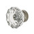 Nostalgic Warehouse - Crystal 1 3/8" Cabinet Knob in Satin Nickel - CKB-CRY - 755391