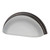 Nostalgic Warehouse - Cup Pull Crystal Frosted 3" on Center in Timeless Bronze - CPLCFR - 755410