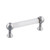 Nostalgic Warehouse - Crystal Handle Pull 3.75" On Center in Bright Chrome - HPLCRY-3 - 755435