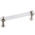 Nostalgic Warehouse - Crystal Handle Pull 5" On Center in Polished Nickel - HPLCRY-4 - 755453