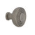 Nostalgic Warehouse - Deco Brass 1 3/8" Cabinet Knob in Antique Pewter - CKB-DEC - 756129