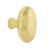 Nostalgic Warehouse - Homestead Brass 1 3/4" Cabinet Knob in Unlacquered Brass - CKB-HOM - 756127
