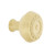 Nostalgic Warehouse - Meadows Brass 1 3/8" Cabinet Knob in Satin Brass - CKB-MEA - 756170