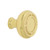 Nostalgic Warehouse - Mission Brass 1 3/8" Cabinet Knob in Unlacquered Brass - CKB-MIS - 756151