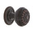 Nostalgic Warehouse - Egg And Dart Brass 1 3/8" Cabinet Knob with Classic Rose in Timeless Bronze - CKB-EADCLA - 769483
