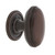 Nostalgic Warehouse - Homestead Brass 1 3/4" Cabinet Knob with Classic Rose in Timeless Bronze - CKB-HOMCLA - 769498