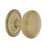 Nostalgic Warehouse - New York Brass 1 3/8" Cabinet Knob with Classic Rose in Antique Brass - CKB-NYKCLA - 769550