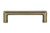 Nostalgic Warehouse - Carre' Handle Pull 4" On Center in Antique Brass - HPLCAR-4 - 761773
