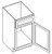 KCD Brooklyn Midnight Single Door Vanity - BM-V21