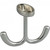 Double Zinc Ceiling Mount Coat and Hat Hook - YD20-156PC