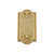 Nostalgic Warehouse - Meadows Switch Plate with Blank Cover in Polished Brass - MEASWPLTB - 719937