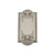 Nostalgic Warehouse - Meadows Switch Plate with Blank Cover in Satin Nickel - MEASWPLTB - 720009