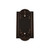 Nostalgic Warehouse - Meadows Switch Plate with Blank Cover in Timeless Bronze - MEASWPLTB - 719649