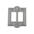 Nostalgic Warehouse - Meadows Switch Plate with Double Rocker in Bright Chrome - MEASWPLTR2 - 719858