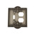 Nostalgic Warehouse - Meadows Switch Plate with Toggle and Outlet in Antique Pewter - MEASWPLTTD - 719791