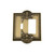 Nostalgic Warehouse - Meadows Switch Plate with Toggle and Rocker in Antique Brass - MEASWPLTTR - 719718