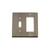 Nostalgic Warehouse - New York Switch Plate with Toggle and Rocker in Antique Pewter - NYKSWPLTTR - 719778