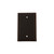 Nostalgic Warehouse - Rope Switch Plate with Blank Cover in Timeless Bronze - ROPSWPLTB - 719685