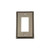 Nostalgic Warehouse - Rope Switch Plate with Single Rocker in Antique Pewter - ROPSWPLTR1 - 719821