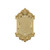 Nostalgic Warehouse - Victorian Switch Plate with Blank Cover in Polished Brass - VICSWPLTB - 719949