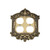 Nostalgic Warehouse - Victorian Switch Plate with Double Outlet in Antique Brass - VICSWPLTD2 - 719729