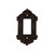 Nostalgic Warehouse - Victorian Switch Plate with Single Rocker in Timeless Bronze - VICSWPLTR1 - 719653