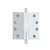 Nostalgic Warehouse - 4" Ball Tip Heavy Duty Hinge with Square Corners in Bright Chrome - BALHNG - 728371