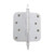 Nostalgic Warehouse - 4" Steeple Tip Residential Hinge with 5/8" Radius Corners in Bright Chrome - STEHNG - 746085