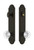 Grandeur Hardware - Hardware Arc Tall Plate Complete Entry Set with Bordeaux Knob in Timeless Bronze - ARCBOR - 839399