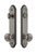 Grandeur Hardware - Hardware Arc Tall Plate Complete Entry Set with Fifth Avenue Knob in Antique Pewter - ARCFAV - 839566