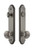 Grandeur Hardware - Hardware Arc Tall Plate Complete Entry Set with Fifth Avenue Knob in Antique Pewter - ARCFAV - 839567