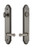 Grandeur Hardware - Hardware Arc Tall Plate Complete Entry Set with Georgetown Lever in Antique Pewter - ARCGEO - 841065