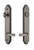 Grandeur Hardware - Hardware Arc Tall Plate Complete Entry Set with Georgetown Lever in Antique Pewter - ARCGEO - 841067